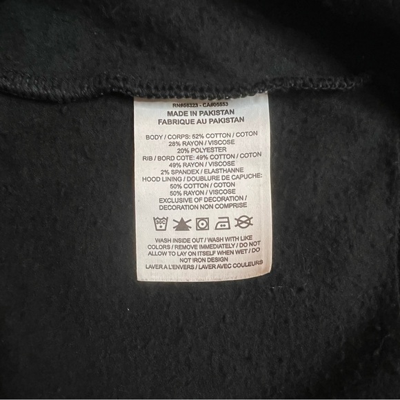 Nike Funnel-Neck Hoodie - Medium, Black - Picture 5 of 9